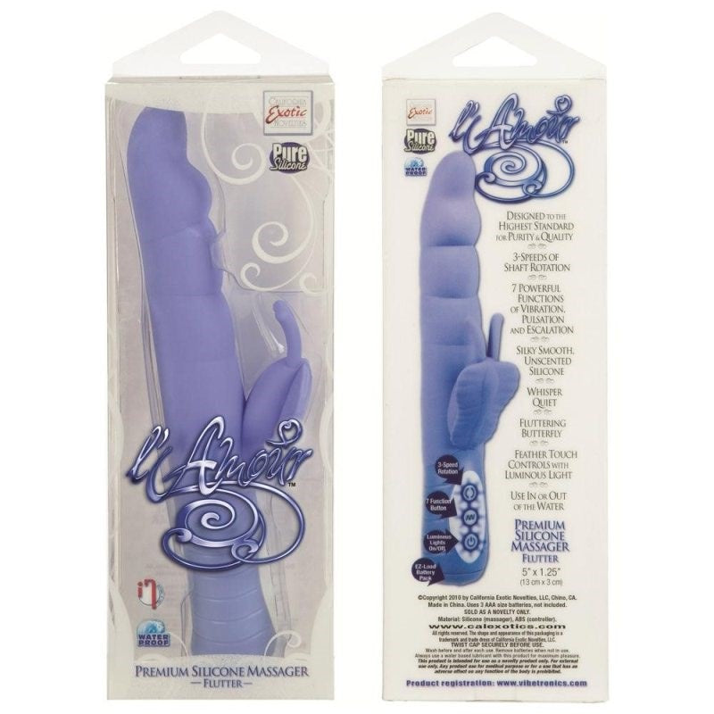 L'amour Premium Silicone Massager Flutter Rabbit Vibrators