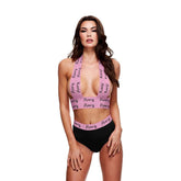 LAPDANCE Princess Logo Elastic Booty Shorts - Unleash Your Seductive Side Bras and Bra Sets