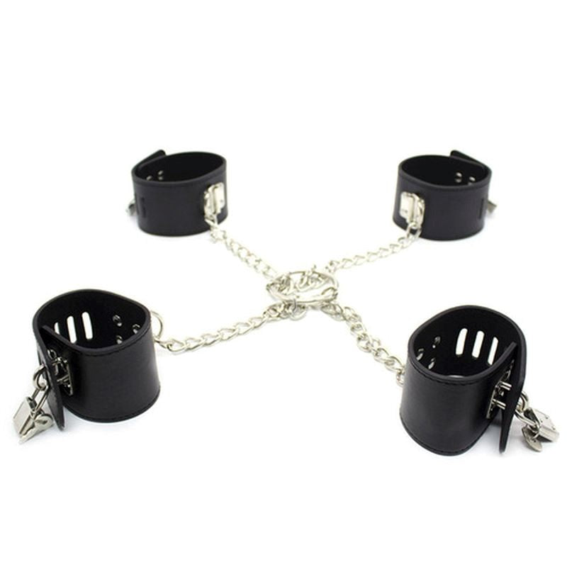 Bondage Bliss - Luxurious Leather Restraints for Intimate Exploration Cuffs and Restraints
