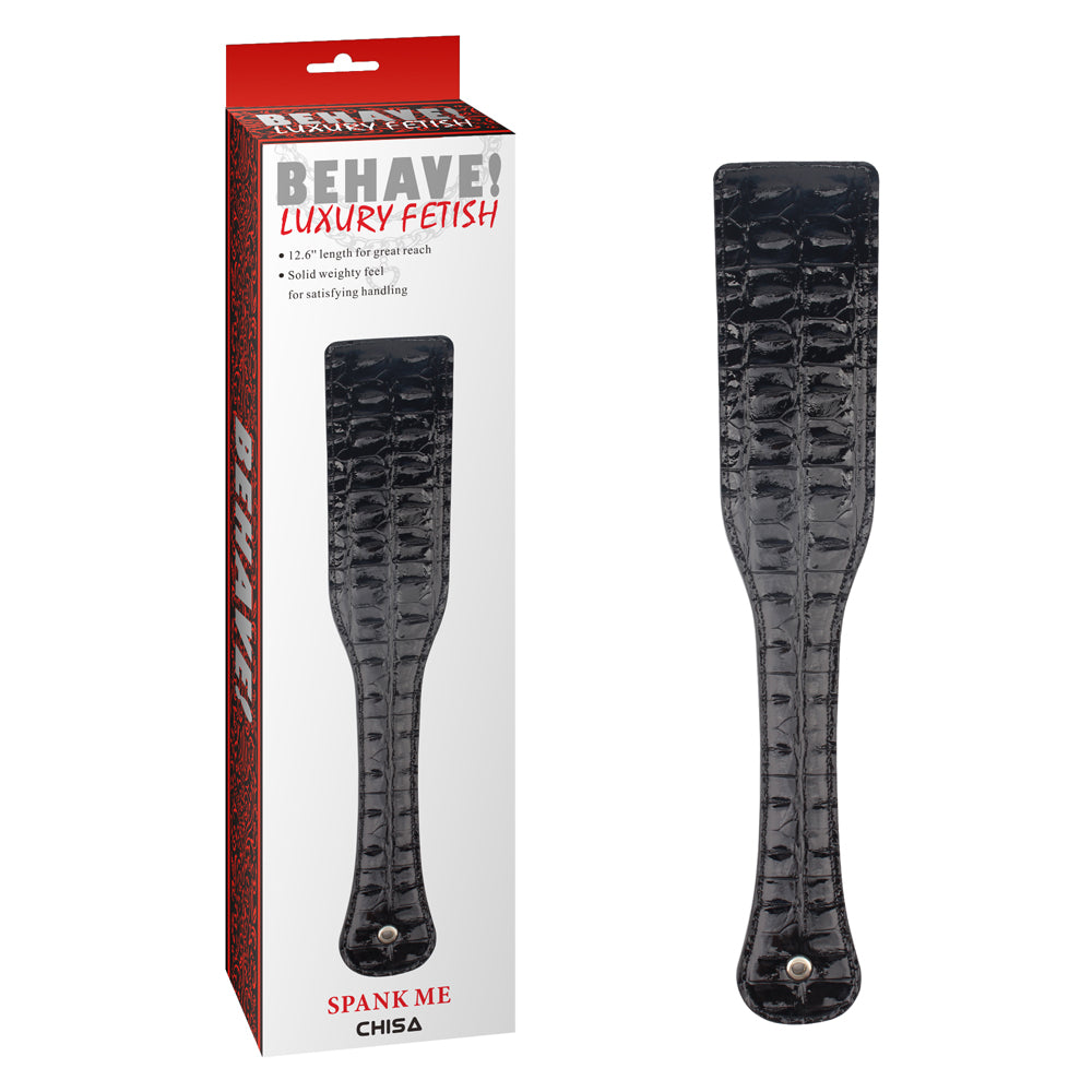 Behave Spank Me BDSM Play Paddle Black Paddles And Slappers