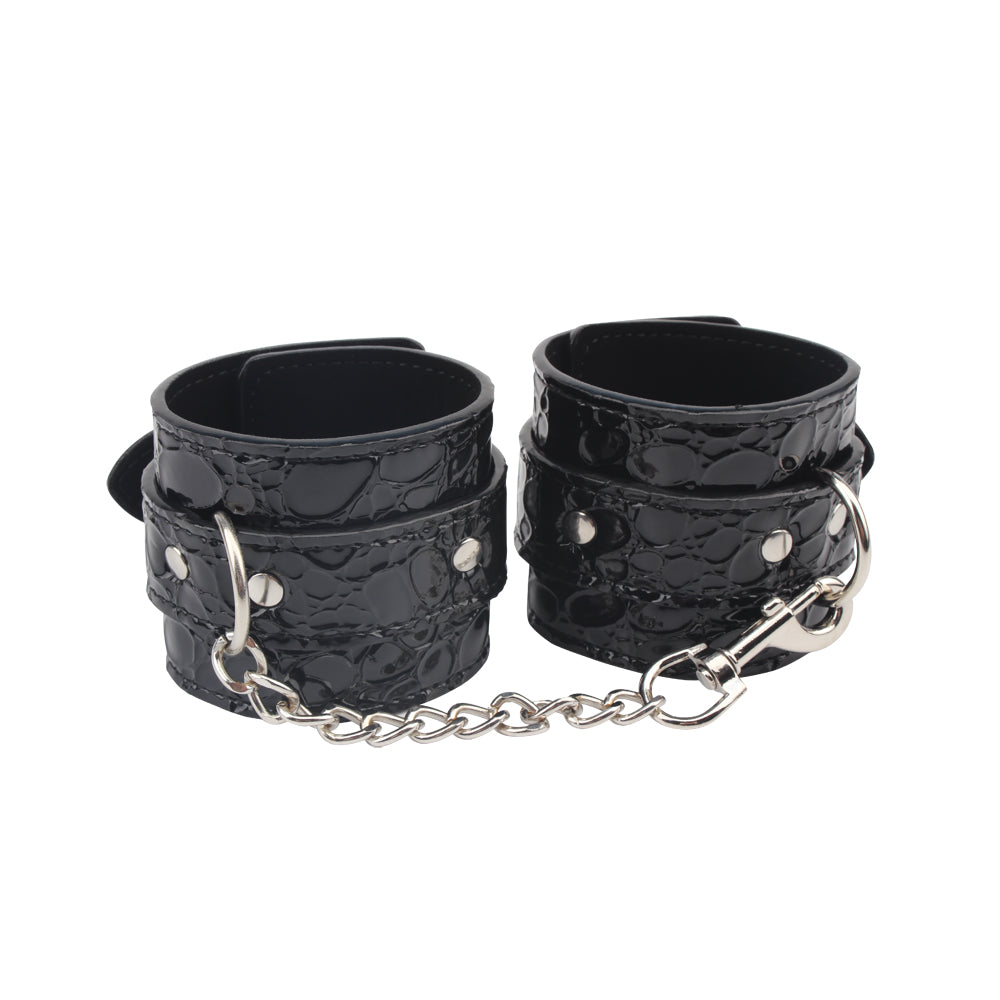 Behave Be Good Bondage Play Wrist Cuffs Black Cuffs And Restraints