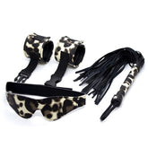 Leopard Bondage Kits 3 PCS Cuffs and Restraints