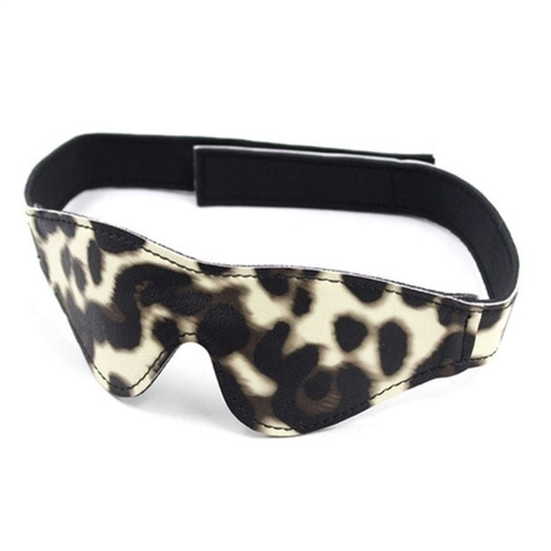 Leopard Bondage Kits 3 PCS Cuffs and Restraints