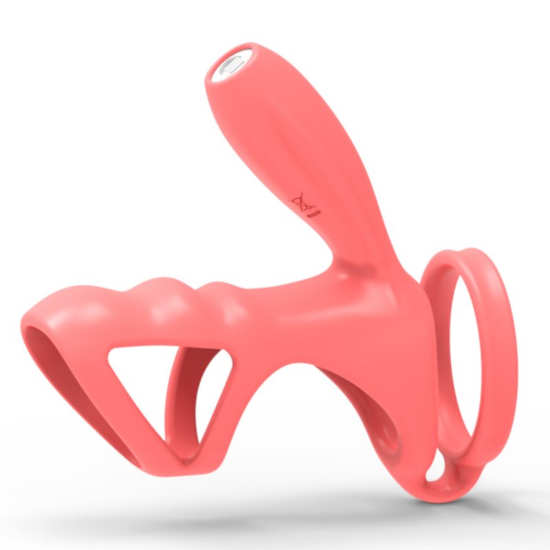 BDStyle Lock Love One Function Vibrating Cock Ring Vibrating Cock Rings
