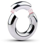 BDStyle Magnetize Stainless Steel Magnetic Mens Cock Ring Steel Cock Rings