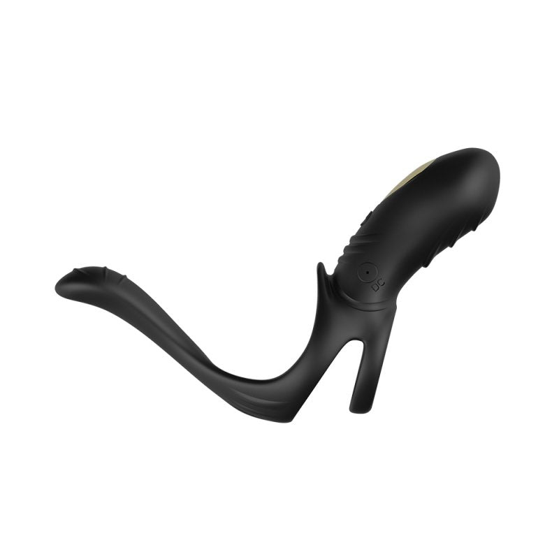 BDStyle Tail 9 Frequency Vibration Cock Ring Vibrating Cock Rings