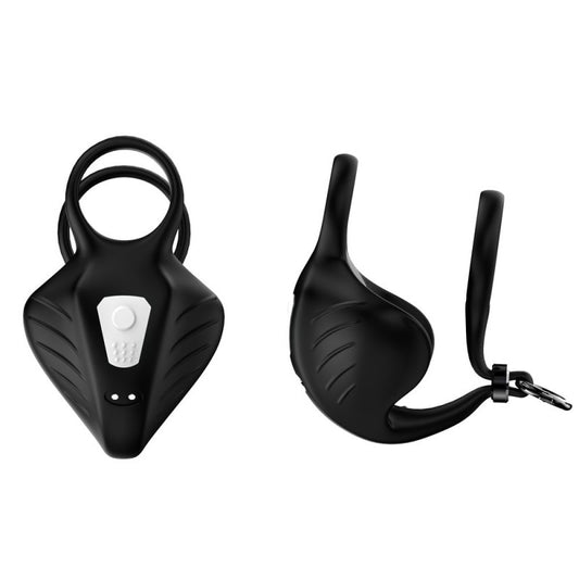 BDStyle Manta Ray 9 Functions Scrotum Vibrator - Vibrating Cock Rings