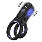 BDStyle Twisted Angel 9 Functions Royale Mens Cock Ring Vibrating Cock Rings