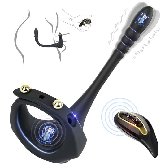 BDStyle Lord Of The Vibration Waterproof Cock Rings - Vibrating Cock Rings