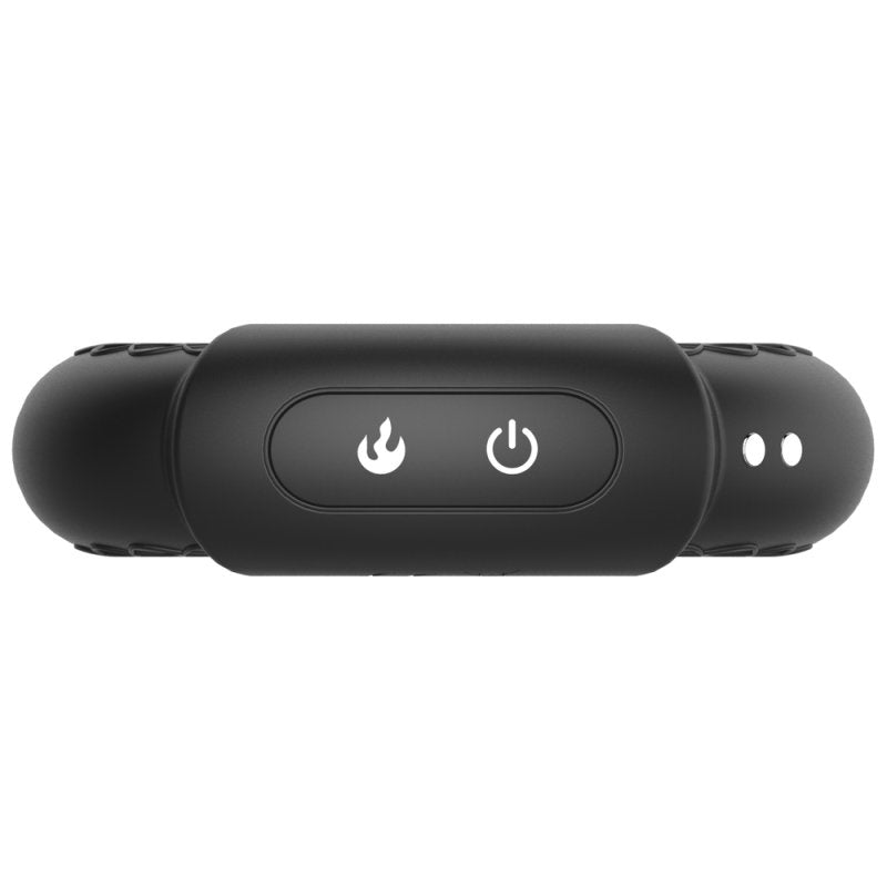 BDStyle Warm Rechargeable 10 Functions Silicone Cock Ring Vibrating Cock Rings
