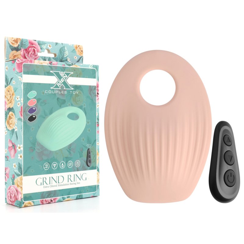 X-Men 10 Functions Vibrating Grind Cock Ring For Couples Vibrating Cock Rings