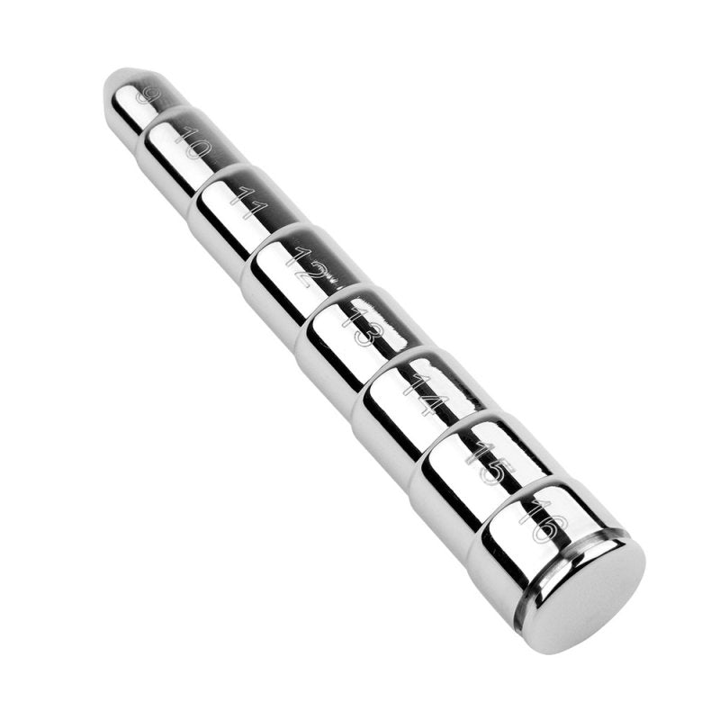 BDStyle Mens Metal Urethral Bougie Measuring Device Urethral Sounds