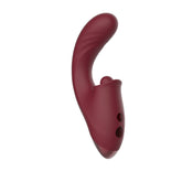 Kissen Tide Triple Orgasm Rabbit Vibrator Merlot Rabbit Vibrators