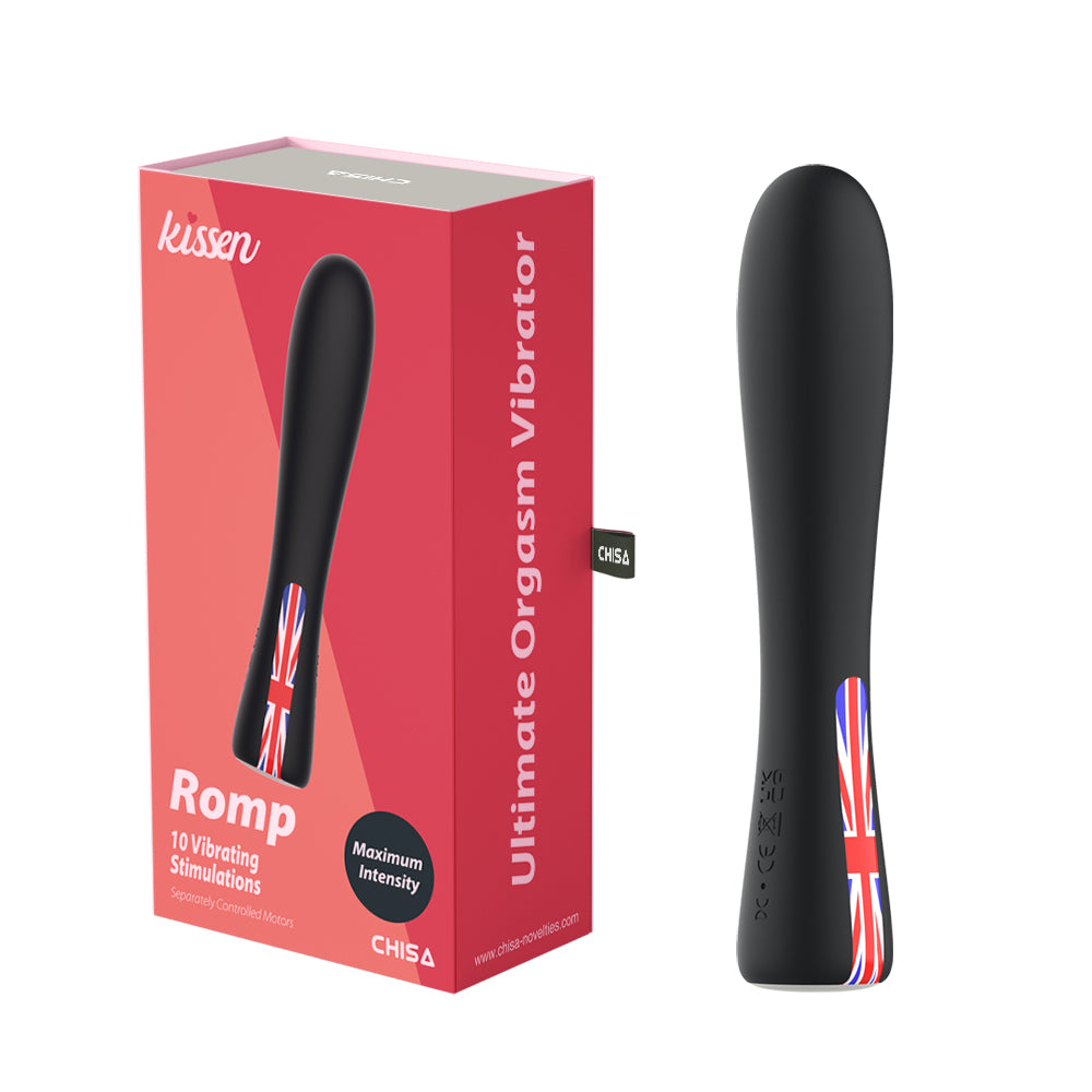 Kissen Romp 10 Function G Spot Vibrator Black G-Spot Vibrators