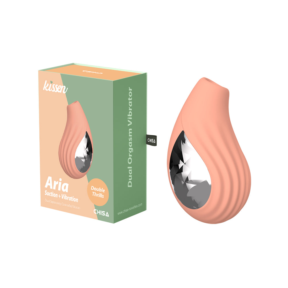 Kissen Aria 10 Function Personal Clitoral Massager Pink Clit Ticklers and Pulsators