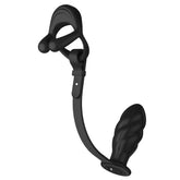 BDStyle Silicone Vibrating Cock Ring with Thread Anal Vibrator Vibrating Cock Rings