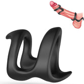 BDStyle Penis Ring U Model Mens Cock Rings Silicone Cock Rings