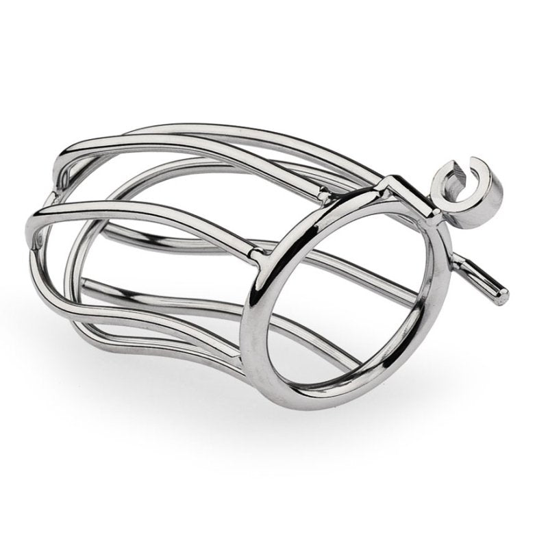 BDStyle Classic Small Banana Male Chastity Cage Hide Lock Male Chastity