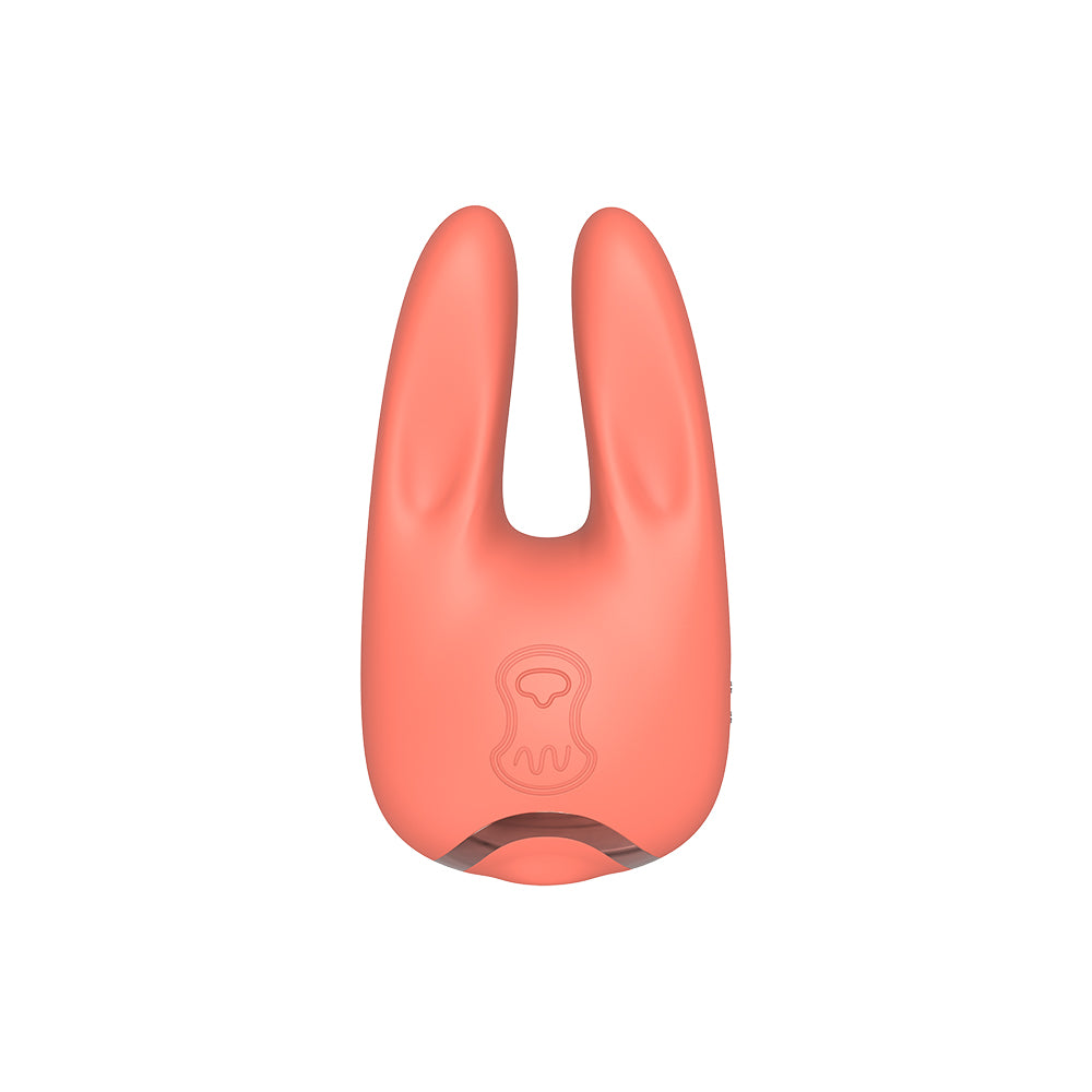 Kissen Bloom 5 Suction & 8 Vibration Clitoral Massager Peach Clit Ticklers and Pulsators