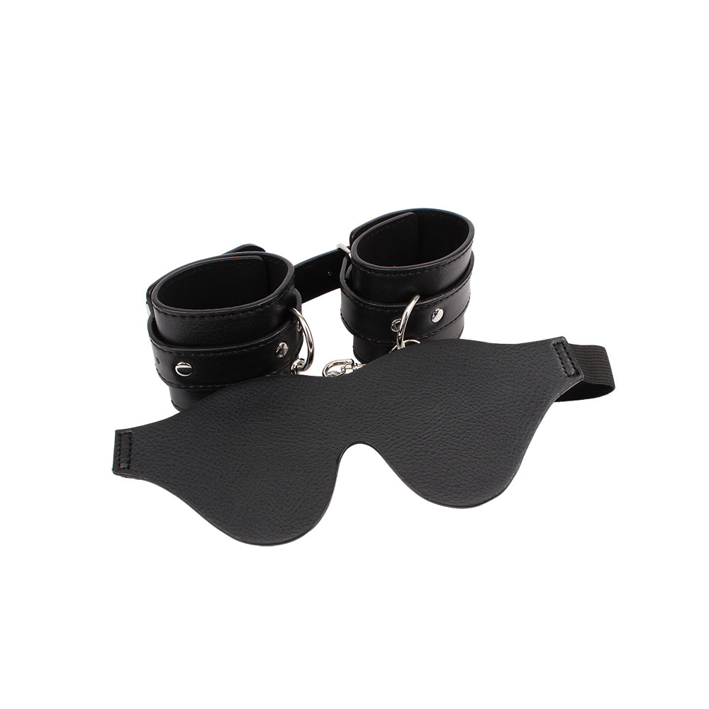 Behave By My Slave Bondage Play Sex Kit Black Bondage Kits
