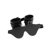 Behave By My Slave Bondage Play Sex Kit Black Bondage Kits