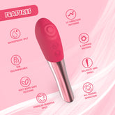 Lust Ripple Ardor 10 Function Clitoral Massager Pink Clit Ticklers and Pulsators