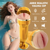 Chisa Abbie Realistic Vagina Vibrating Cup Default Title Masturbators and Strokers