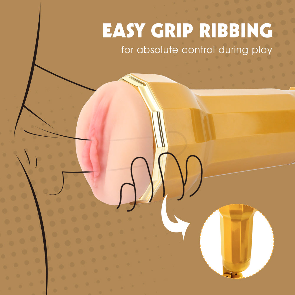 Chisa Holly Realistic Vagina Vibrating Cup Masturbators and Strokers