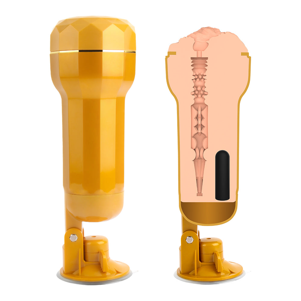 Chisa Darcey Realistic Vagina Vibrating Cup Masturbators and Strokers