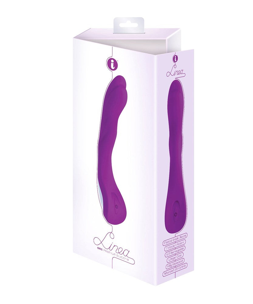 Linea Arc Rechargeable G-Spot Vibrator Pink Waterproof Vibrators