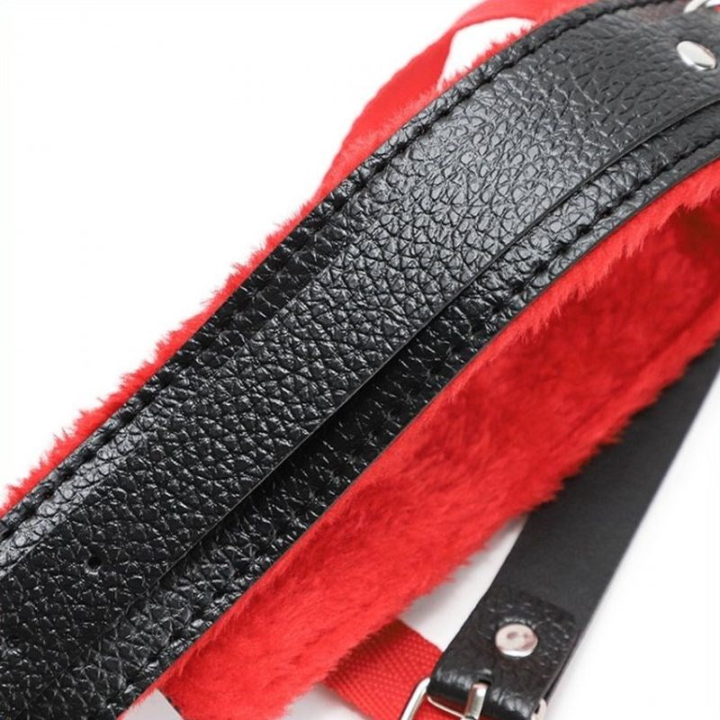 BDStyle Litchi Pattern 10-Piece Plush Bondage Set Bondage Kits