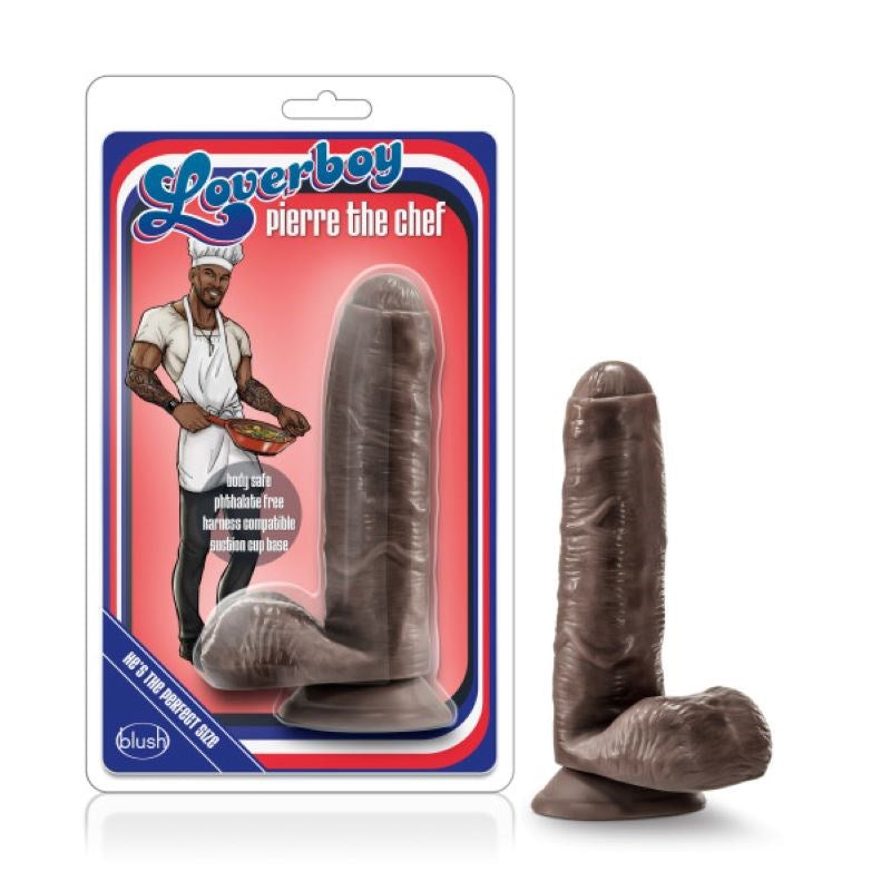 Loverboy Pierre The Chef - Chocolate Realistic Dildos