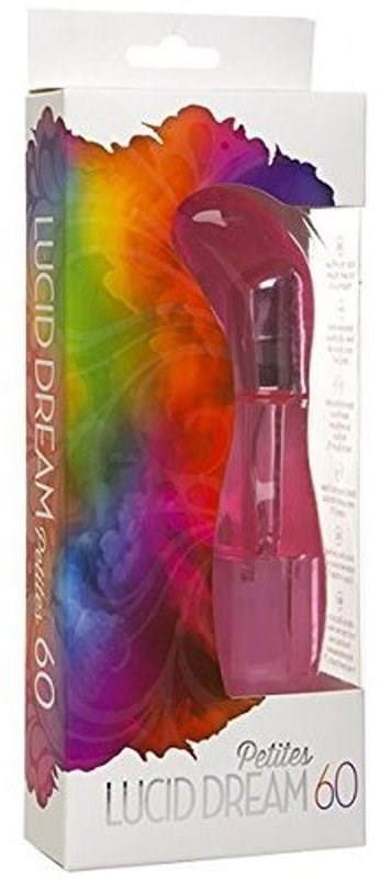 Doc Johnson Lucid Dream Petites No 60 G Spot Vibrator Pink G-Spot Vibrators