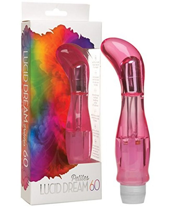 Doc Johnson Lucid Dream Petites No 60 G Spot Vibrator Pink G-Spot Vibrators
