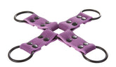 Lust Bondage Hogtie Purple Cuffs and Restraints