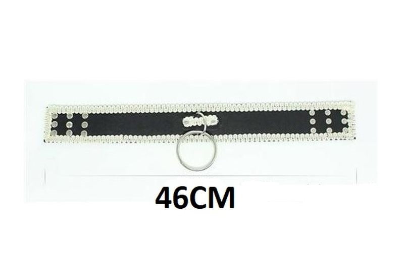 Lustful Studded and Laced Collar Heavy Collars and Leads