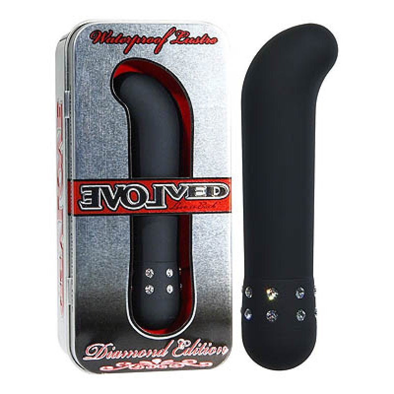 Lustre Diamond Edition Black Waterproof Vibrators