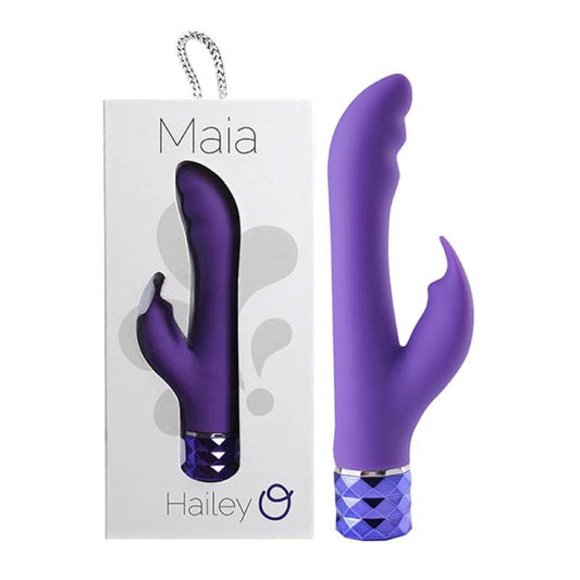 Maia Hailey - Dual Pleasure Massager for Discreet Indulgence - Rabbit Vibrators