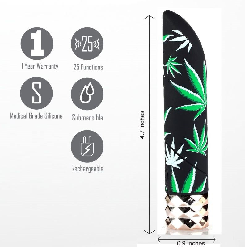 Maia Jane 420 - Discreet Pleasure, Dazzling Design Bullet Vibrators