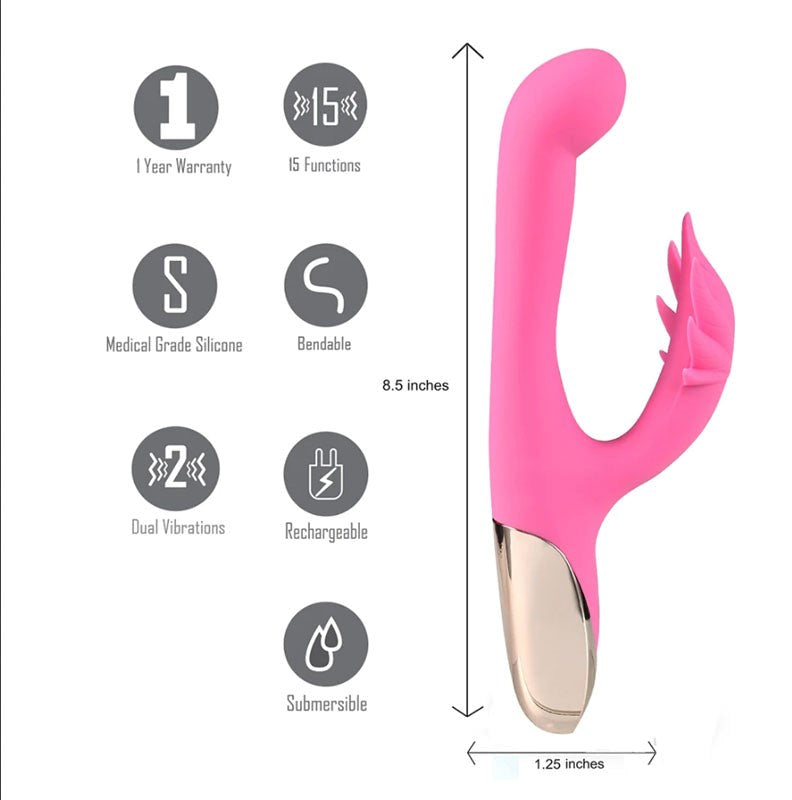 Maia Maui 420 - Powerful Pleasure Stimulator Rabbit Vibrators