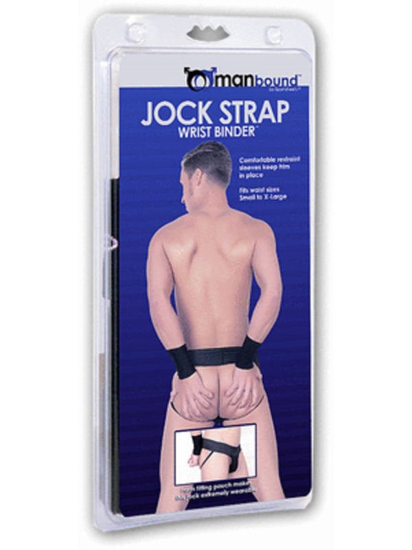 Manbound Jockstrap Wrist Binder Cuffs and Restraints