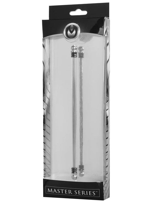 Master Series Abacus Double Bar Pincher - Breast and Nipple Toys
