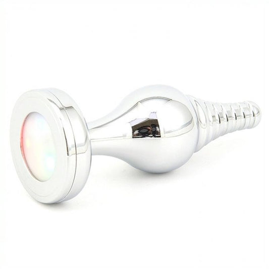 Metal Cusp Head Butt Plug Sparkler - Steel Sex Toys