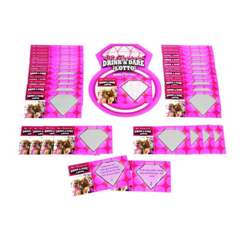 Bachelorette's Exciting Drink and Dare Lotto by Little Genie Party Gifts and Novelties
