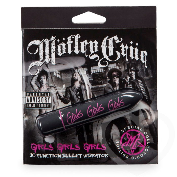 Motley Crue Girls Girls Girls 10 Function Bullet Vibrator Personal Massagers