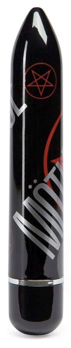 Motley Crue Shout at the Devil 7 Function Vibrator Black Personal Massagers