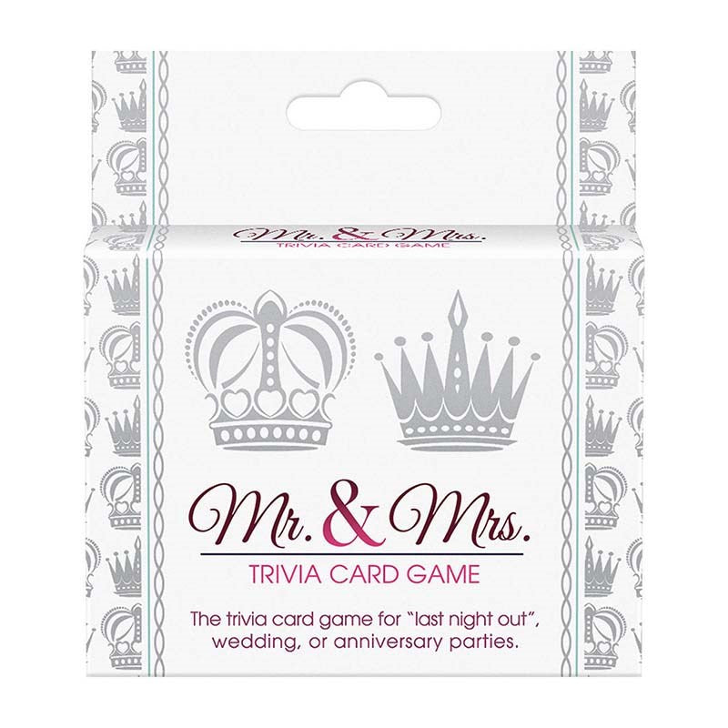 Mr and Mrs Trivia Card Game Sex Games, Coupons and Tricks