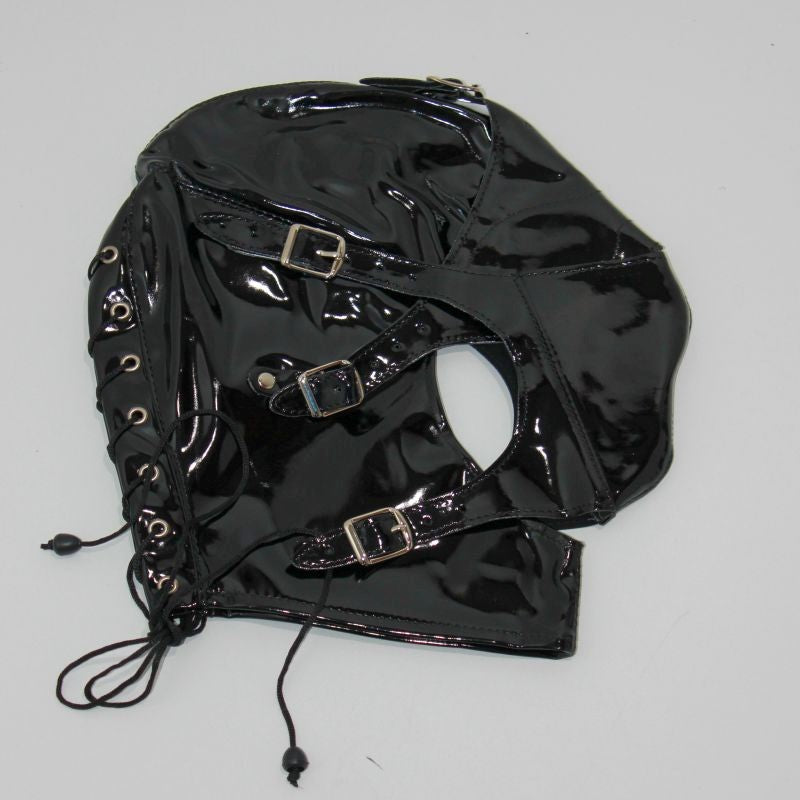 Multiplex Bondage Hood Faux Leather Bondage Hoods