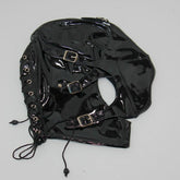 Multiplex Bondage Hood Leather Bondage Hoods