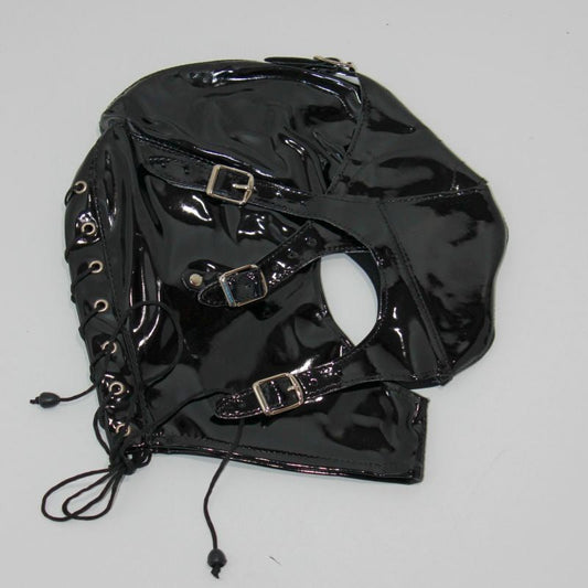 Multiplex Bondage Hood Leather - Bondage Hoods